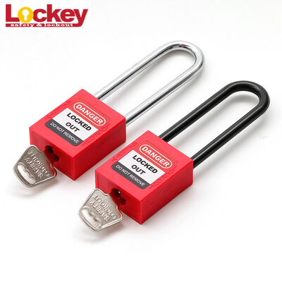 Lockey OEM Safety Padlock Lockout 76mm Long Shackle Light Weight