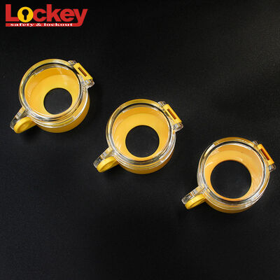 Durable Electrical Lockout Devices Emergency Stop Button Lockout 31.9mm Heigh