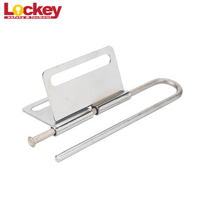 Industrial Hardened Steel Safety Lockout Hasp Interlocking Butterfly Heavy Duty