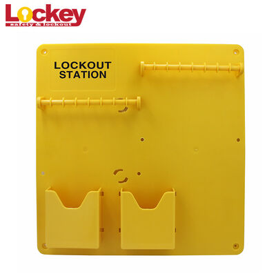 Combination Abs Open Padlock Hasp Lockout Station Board